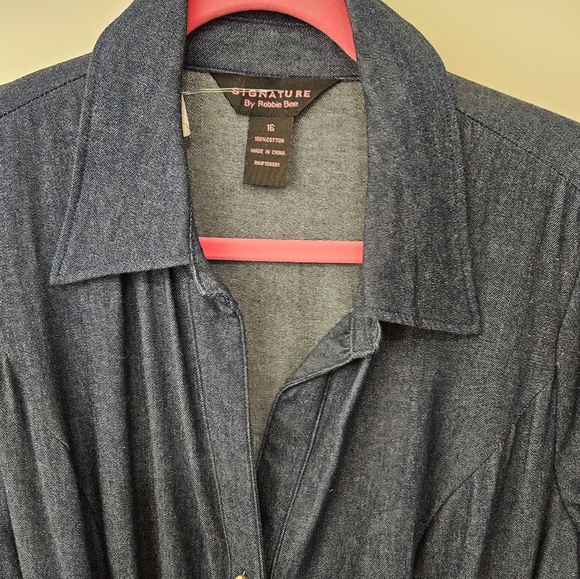 NWT - Signature Robbie Bee Jeans Dress - Size 16 - Picture 4 of 10